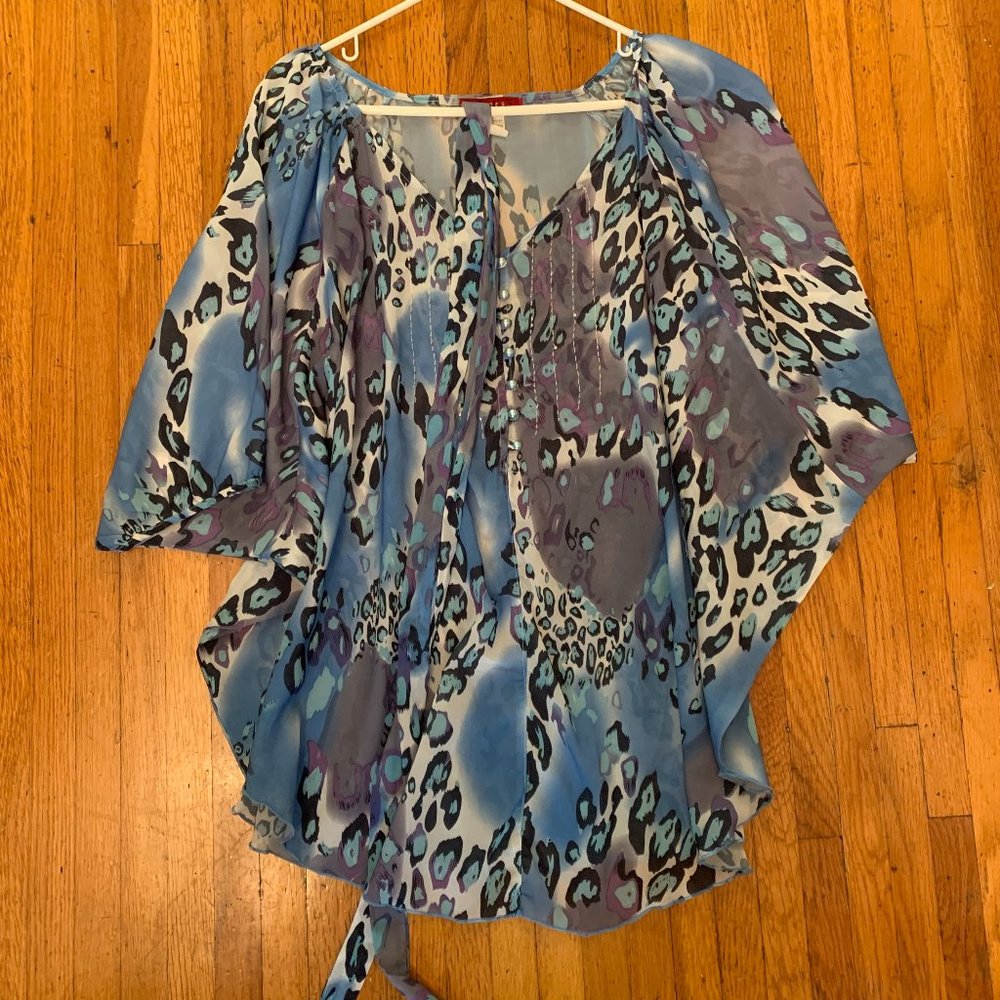 Blue Coverup